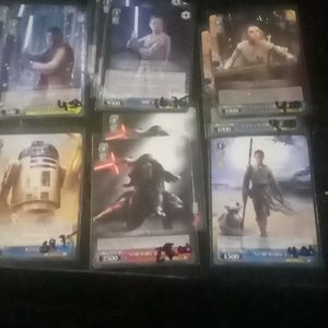 Weis Schwartz japanese star wars collecting cards